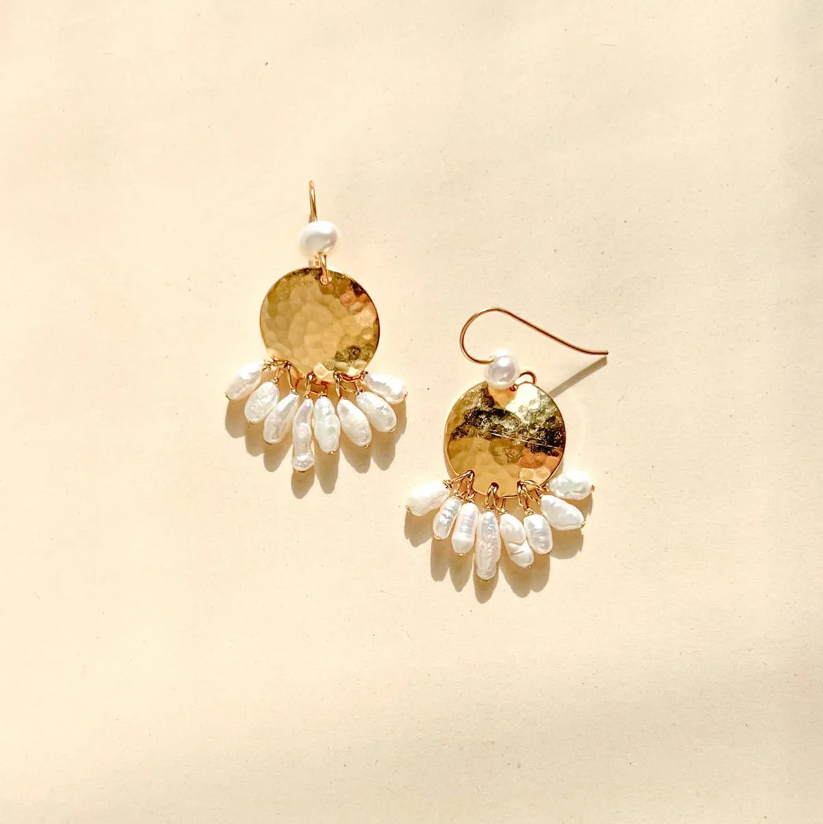 Eos Pearl Small Statement Earring