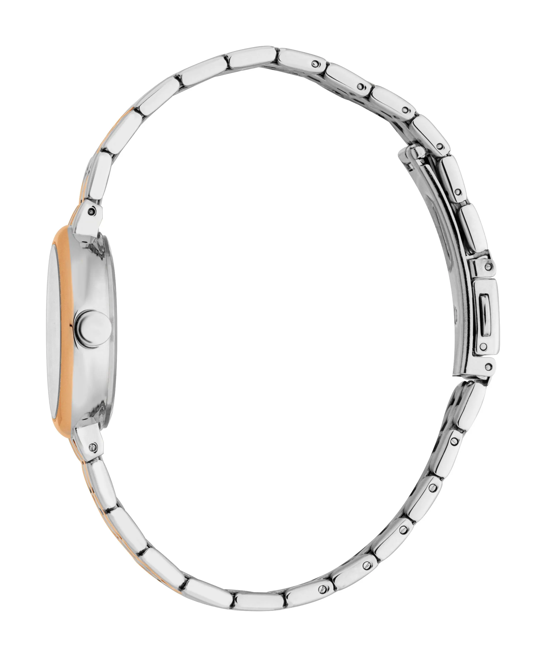 Esprit Ladies Two-Tone Mother-of-Pearl Dial Watch with Crystal Accents