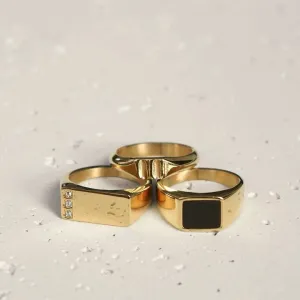 Essential Rings Set (Gold)