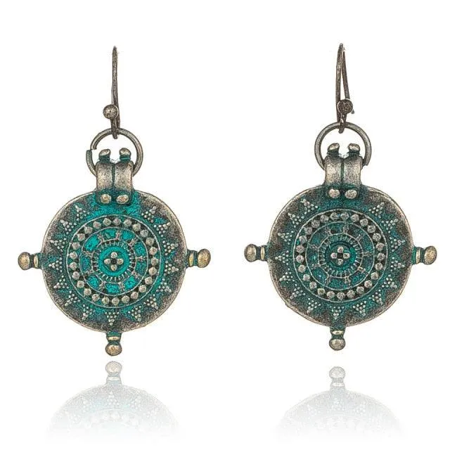 Ethnic Geometric Earrings