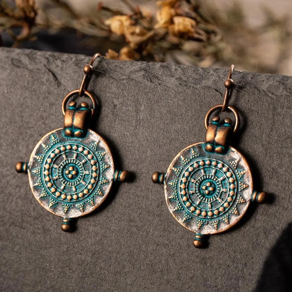 Ethnic Geometric Earrings