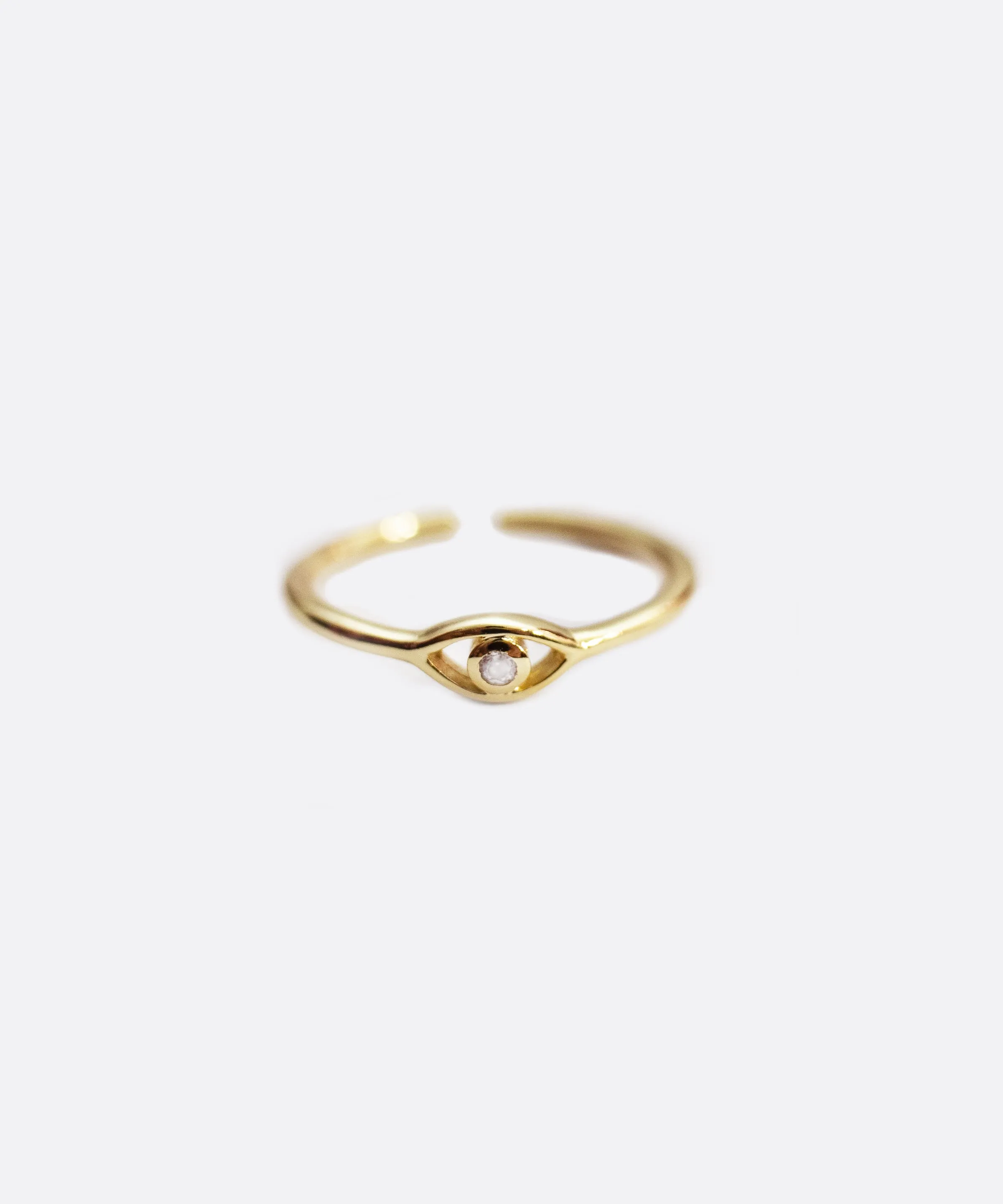EVIL EYE TOE RING