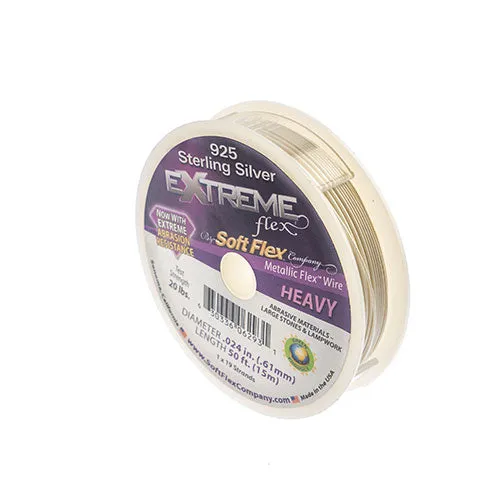 Extreme Flex Wire 19 Strand Sterling Silver