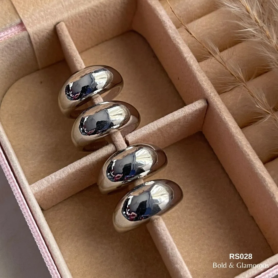 Finger Ring Set | RS028 | Silver
