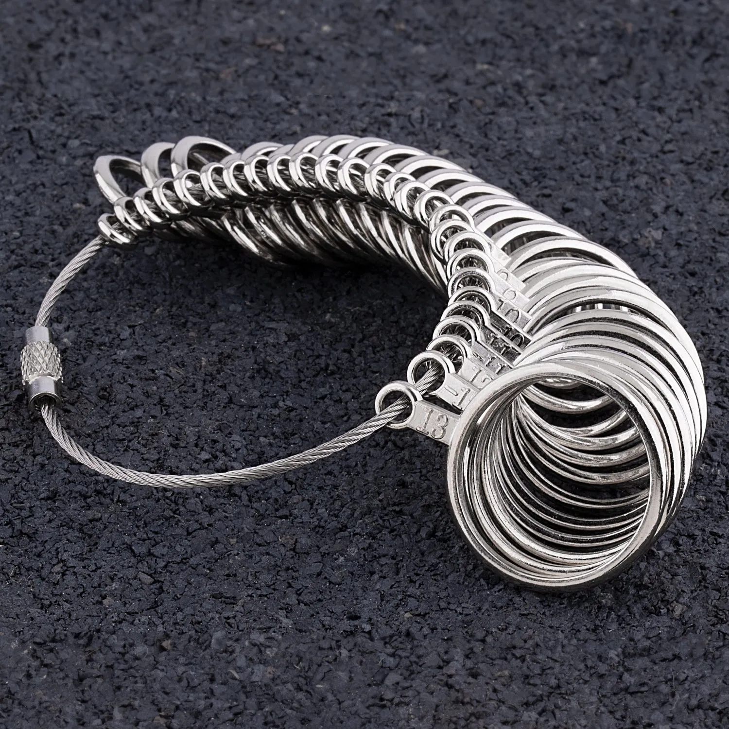 Finger Ring Sizer - Metal