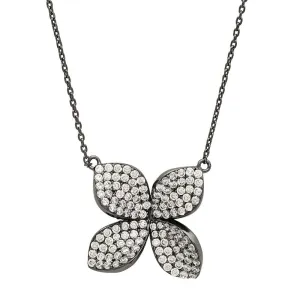 FIORE NECKLACE, BR STERLING SILVER