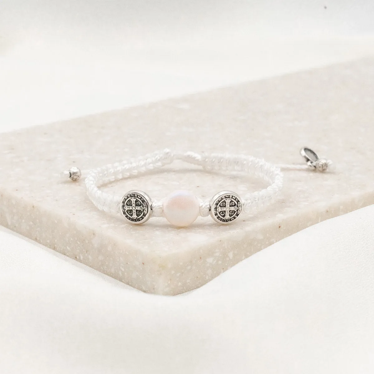 First Holy Communion Pearl Bracelet (gold or silver)