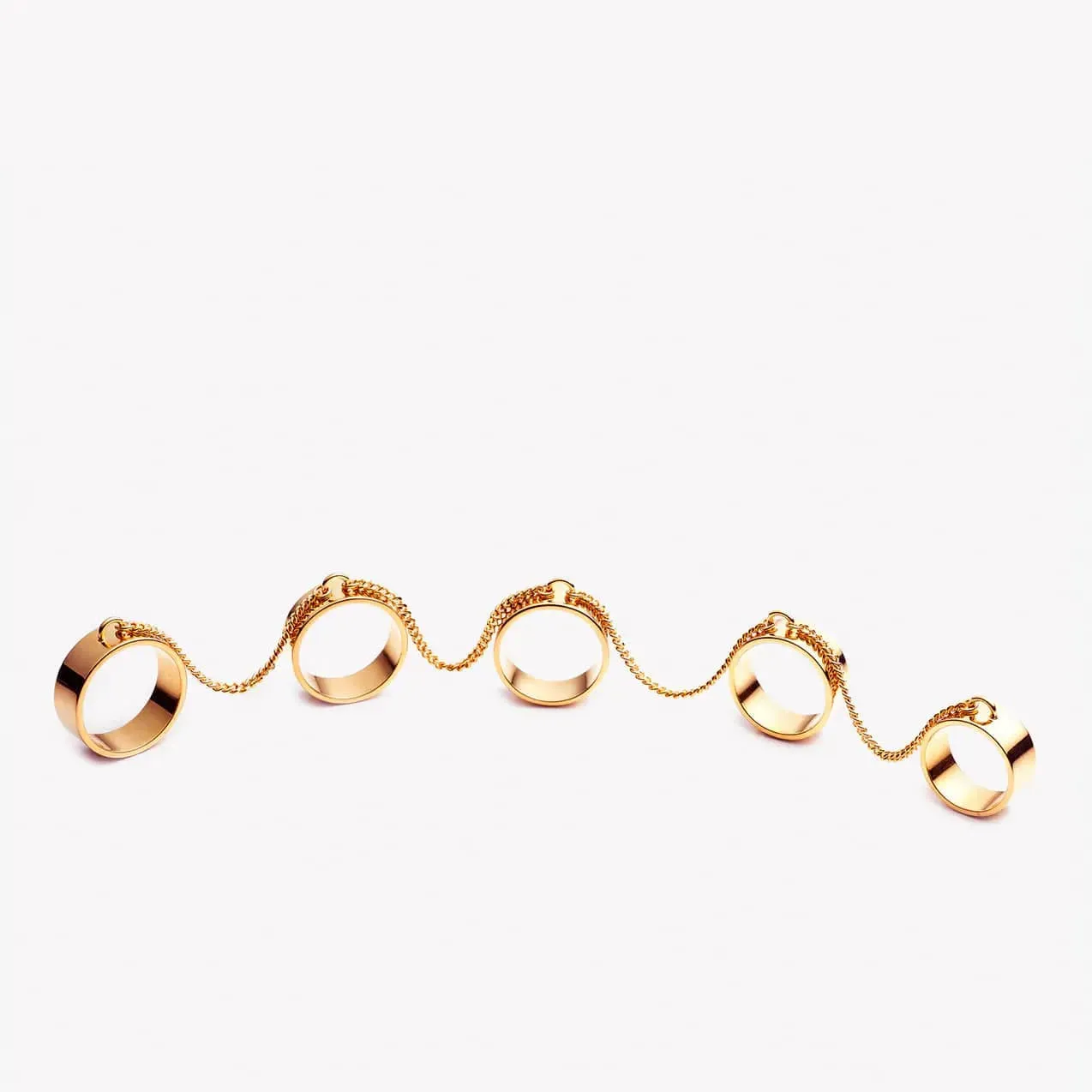 Five Finger Link Ring