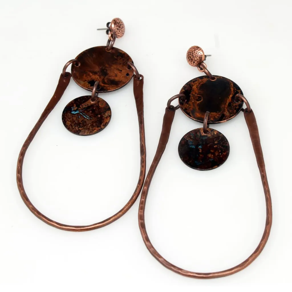 Fiyah Knocker Statement Earrings