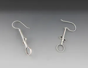 Flower Contour Earrings