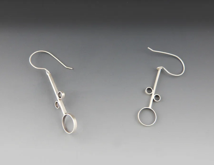 Flower Contour Earrings