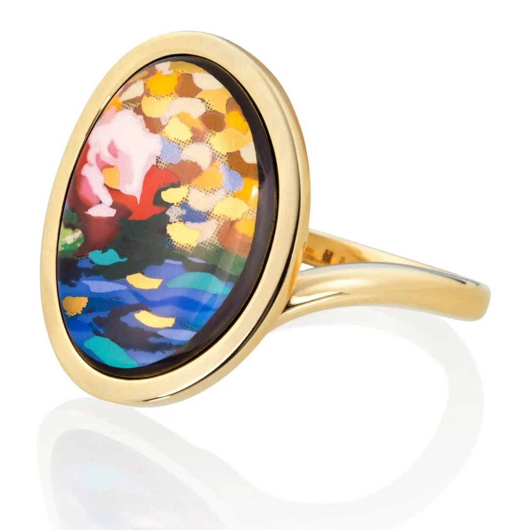 Freywille Monet Orangerie Waterdrop Ring