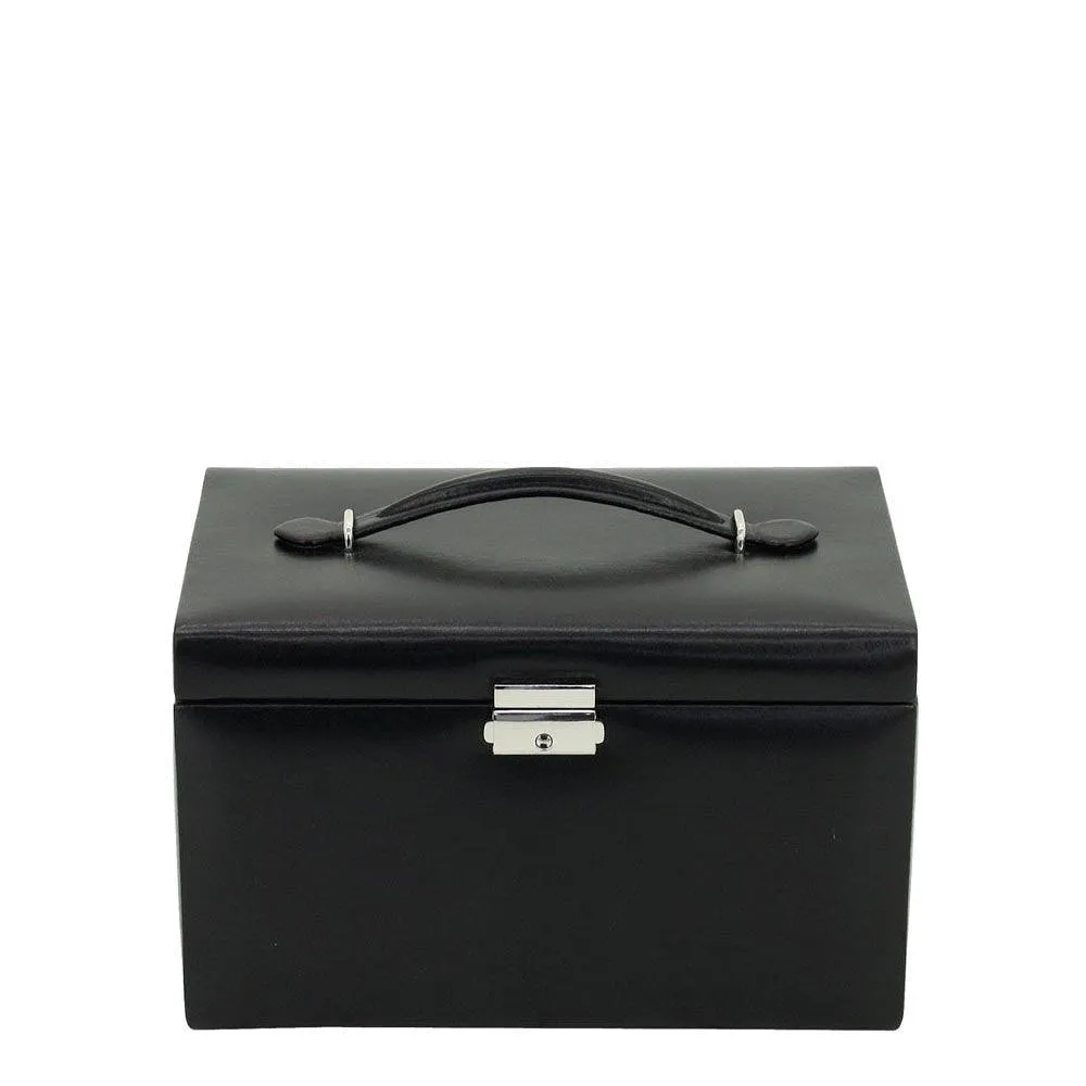 Friedrich23 jewelry box with handle and 3 drawers black 23231-2