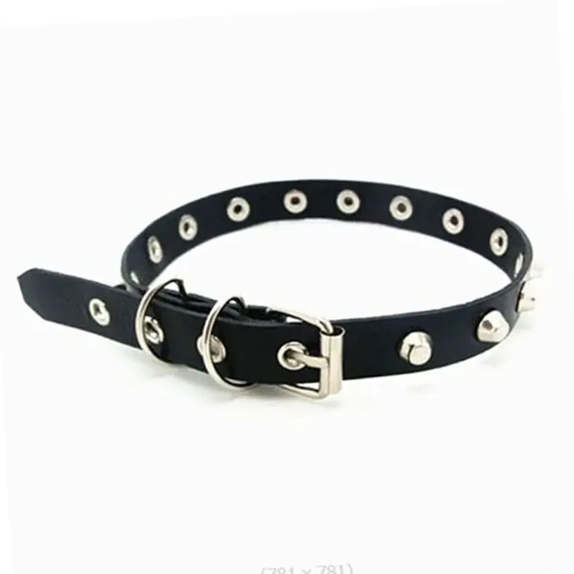 Funki Buys | Necklaces | Unisex Goth Punk Spike Collar Choker