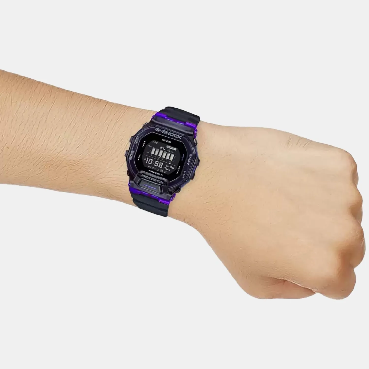G-Shock Men's Digital Resin Watch G1196 - GBD-200SM-1A6DR