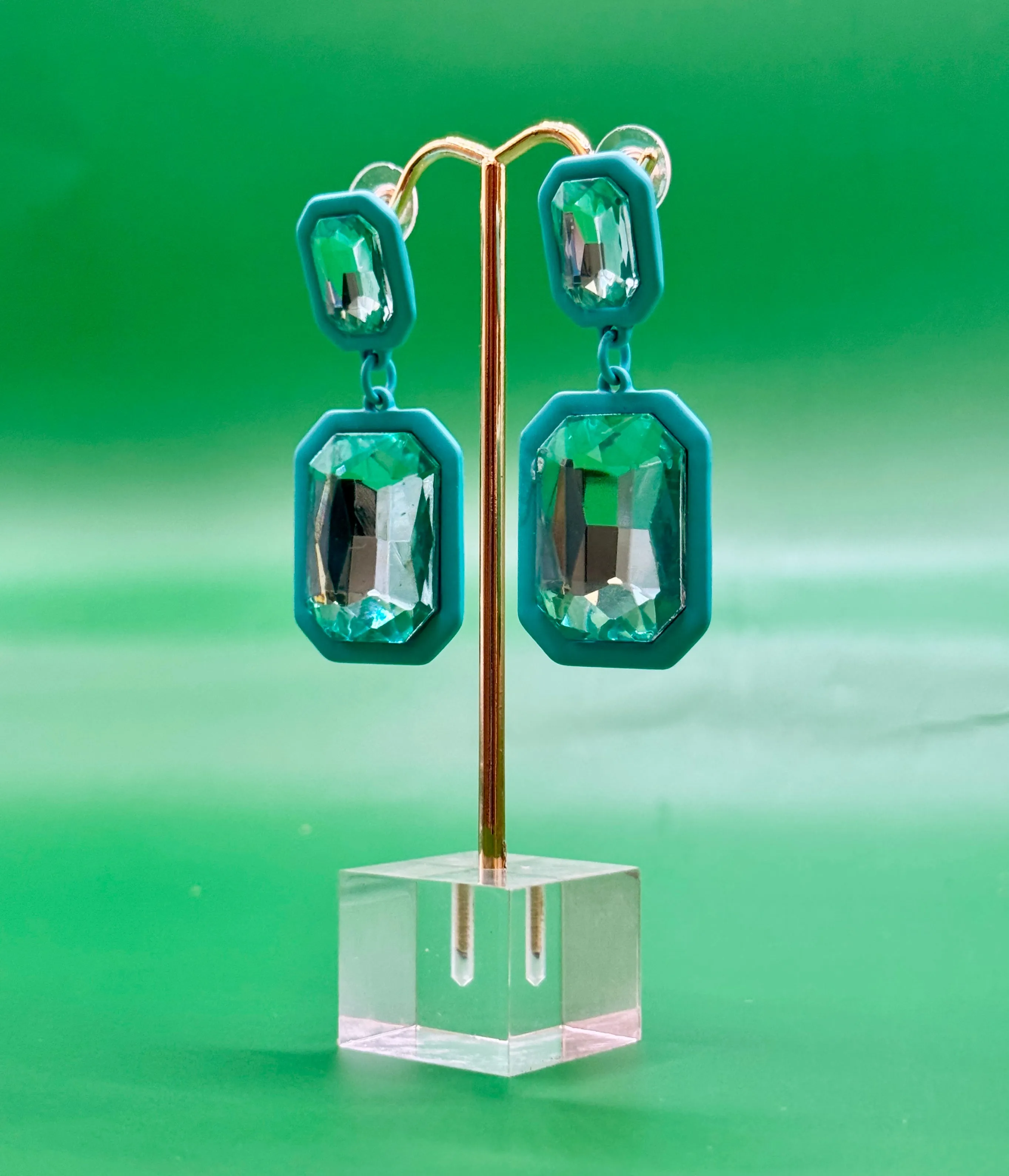 Gem Statement Earrings