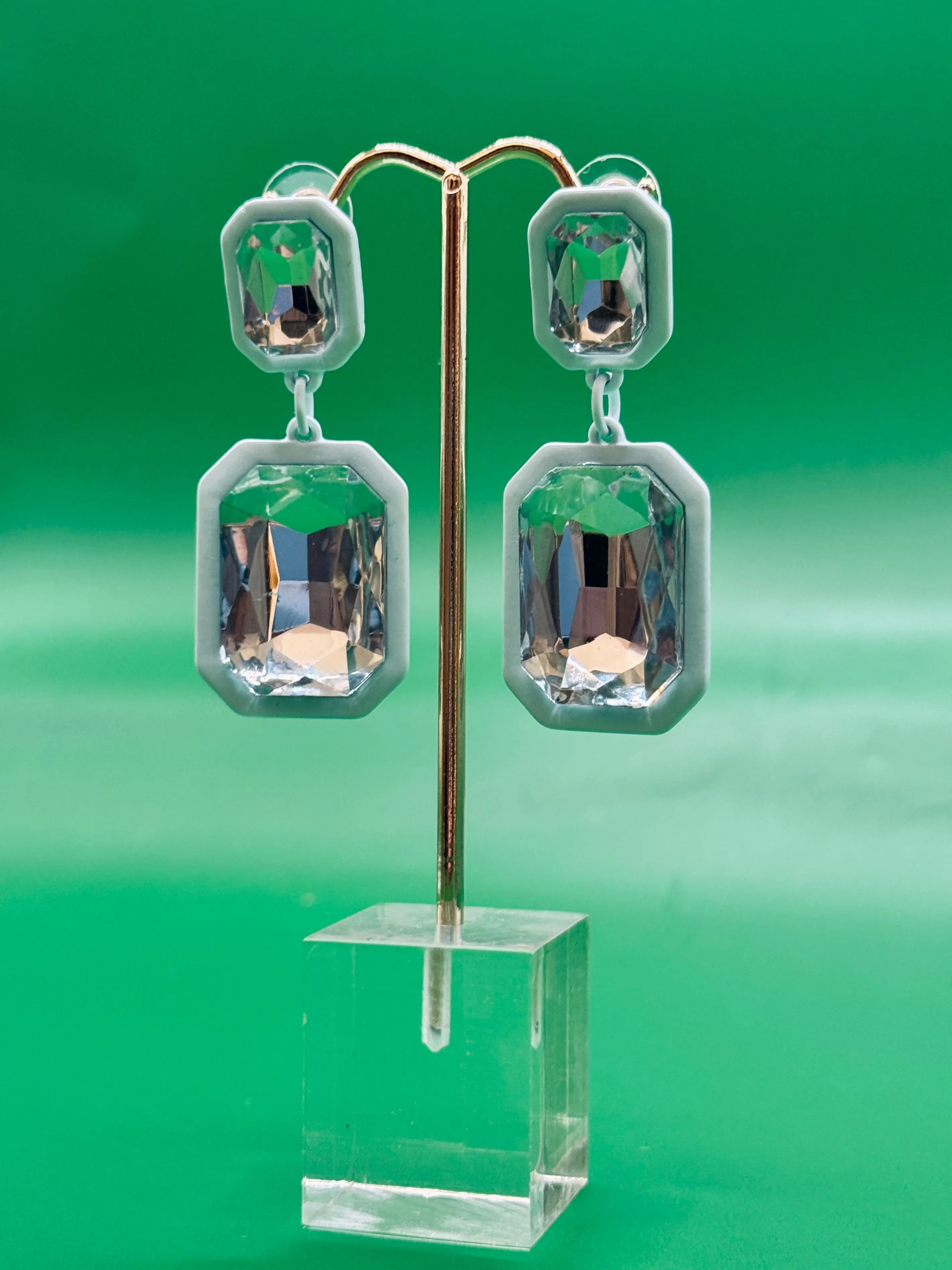 Gem Statement Earrings