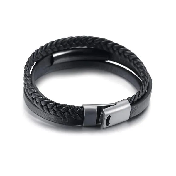 Genuine Leather  Queen and King Couple Bracelets