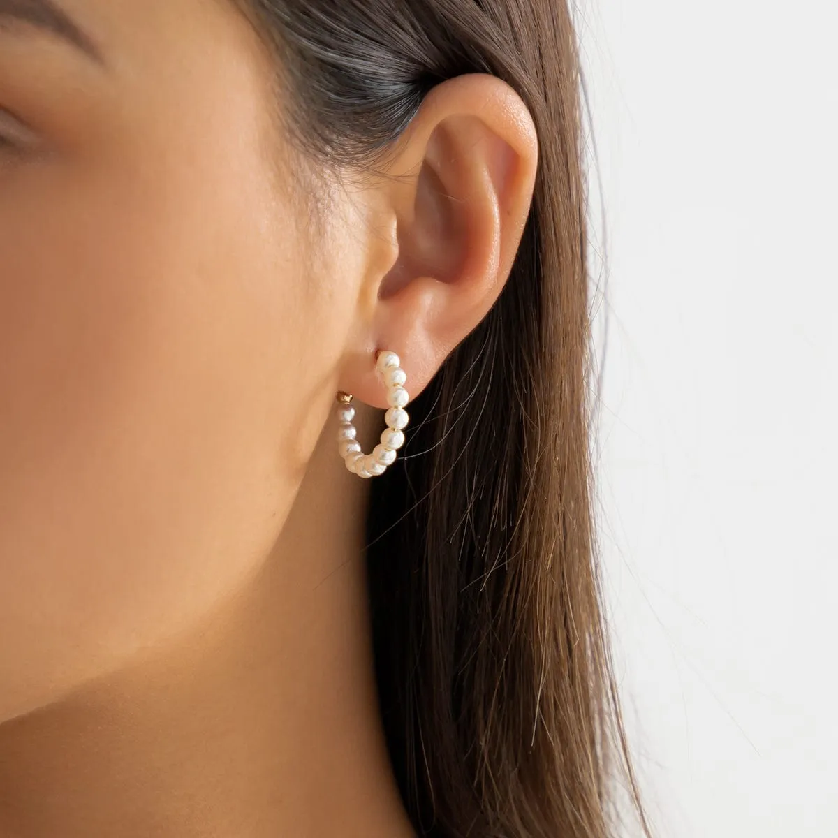 Geometric 12 Pieces Huggie Hoop Earrings Set