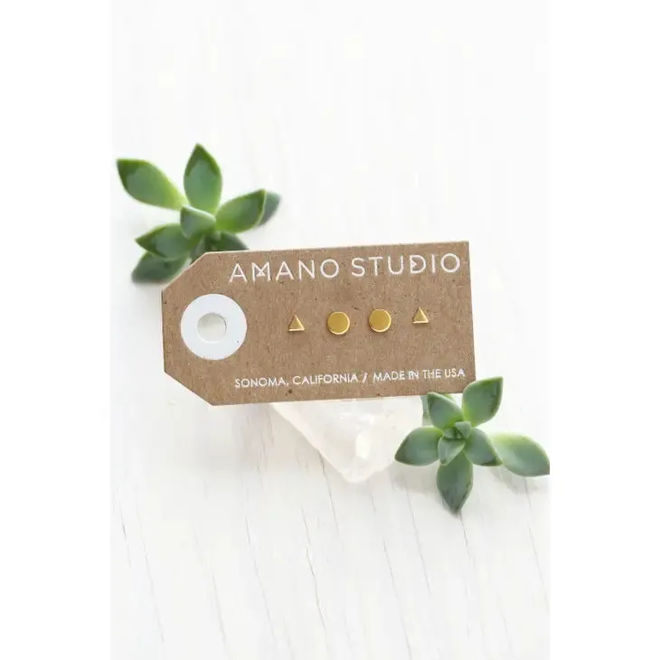 Geometric Combo Studs*