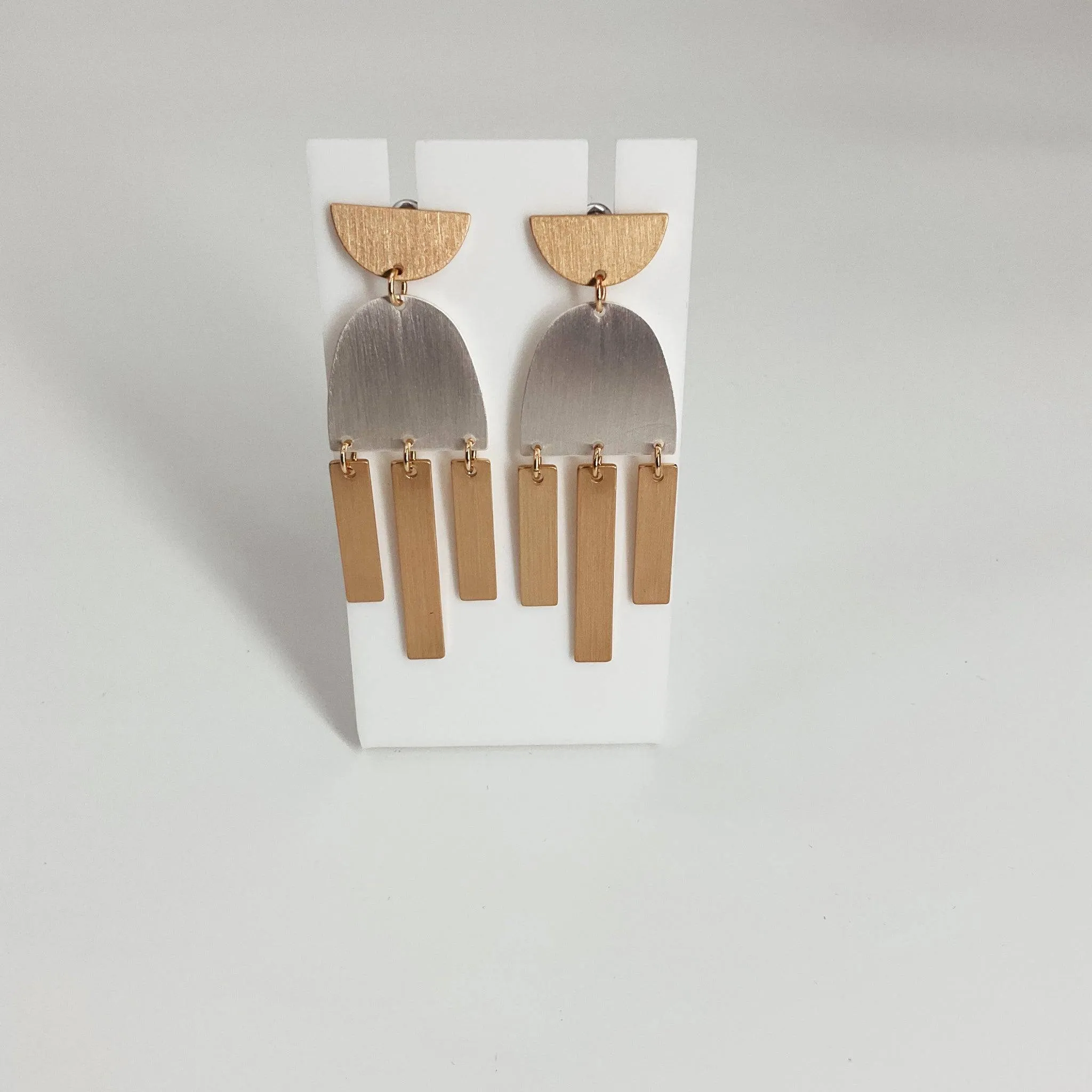 Geometric Dangle Earrings
