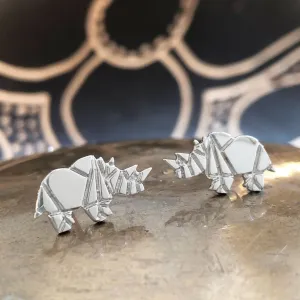 Geometric Rhino Studs