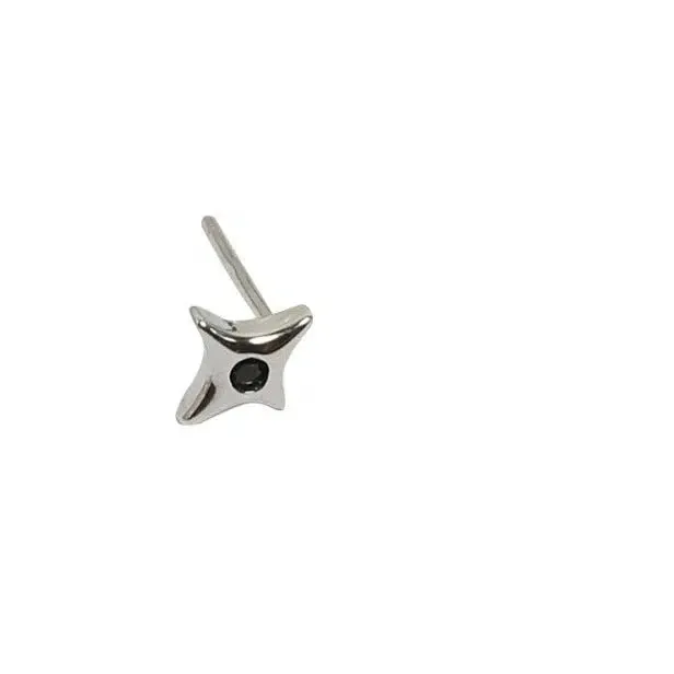 Geometric Star Stud Earrings