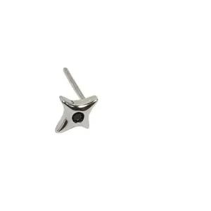 Geometric Star Stud Earrings