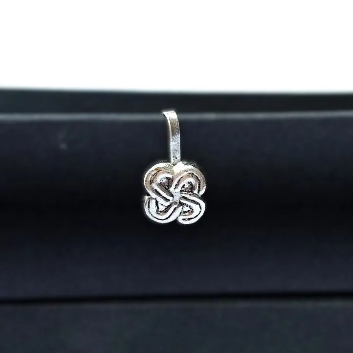 German Silver Oxidized Nose Cuff