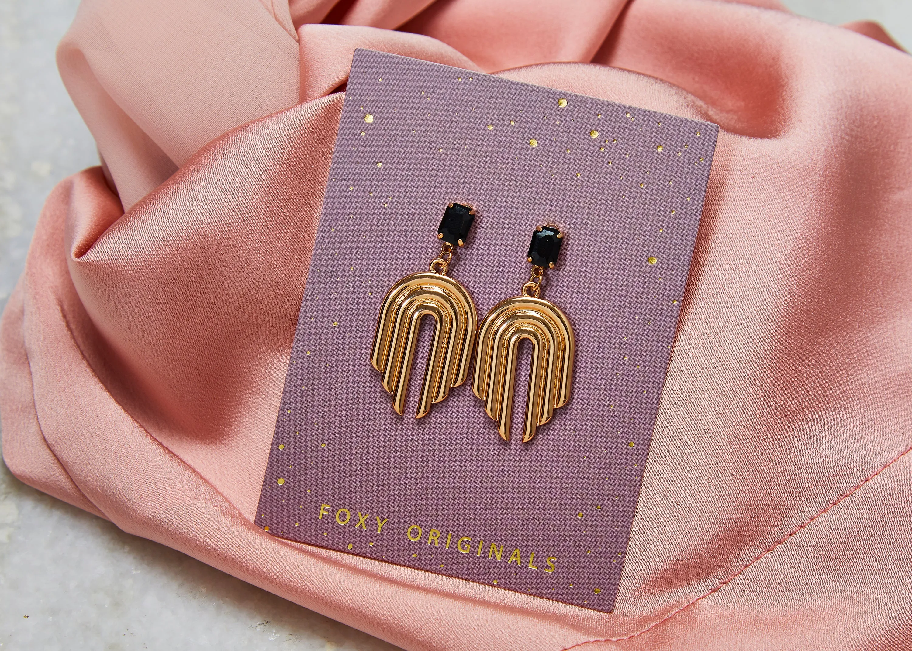 Ginger Earrings in Gold