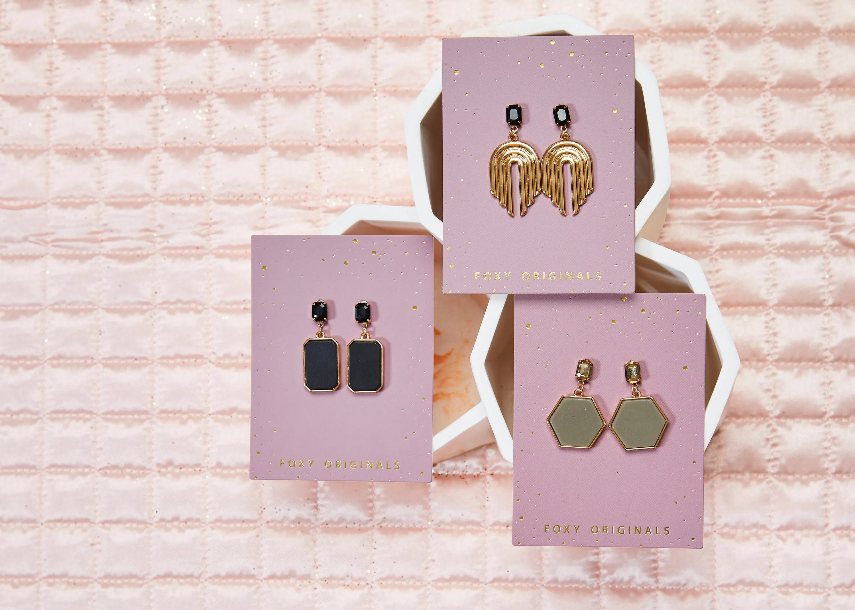 Ginger Earrings in Gold