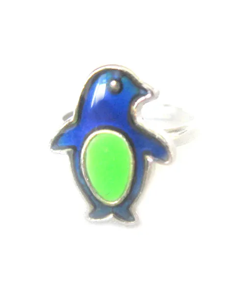 Glow Penguin Mood Ring