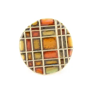 GOLD RESIN RINGS #2210R5201 (1C2/10C3)