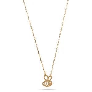 GOLD SMALL PENDANT SHORT NECKLACE #N9497GLD (TE4/DA3)