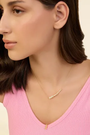 Gold Spiked Lariat