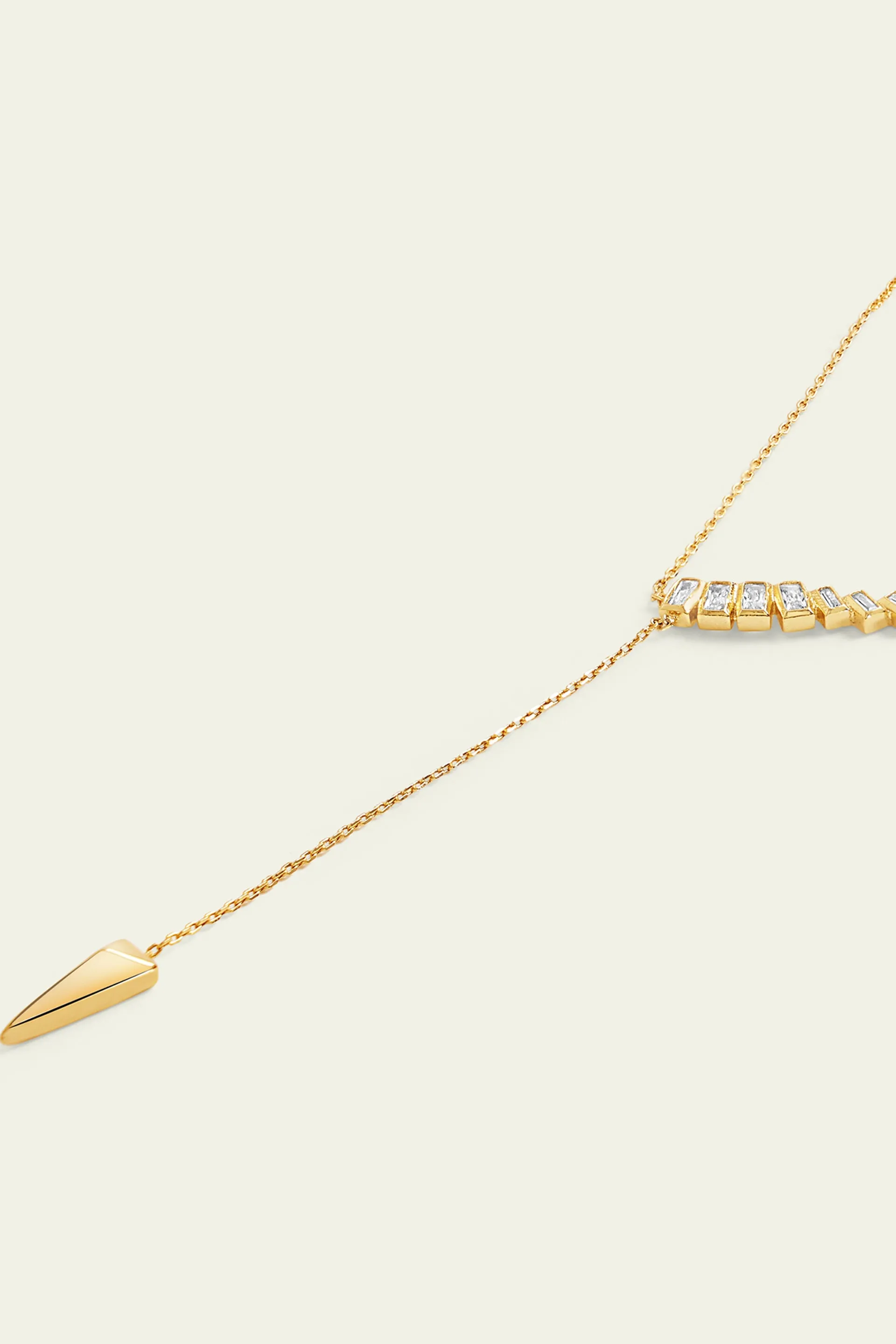 Gold Spiked Lariat