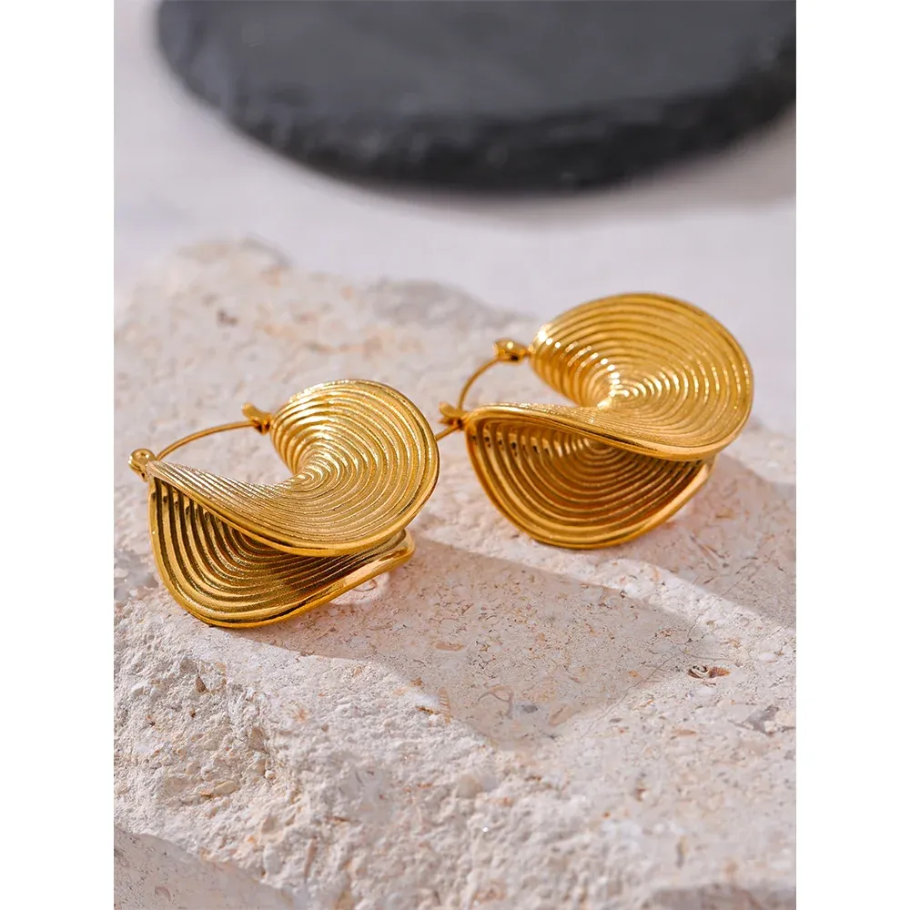 Gold Statement Earrings