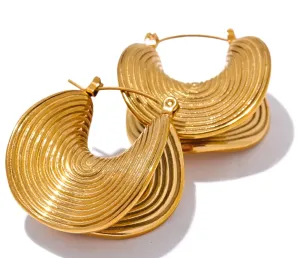 Gold Statement Earrings