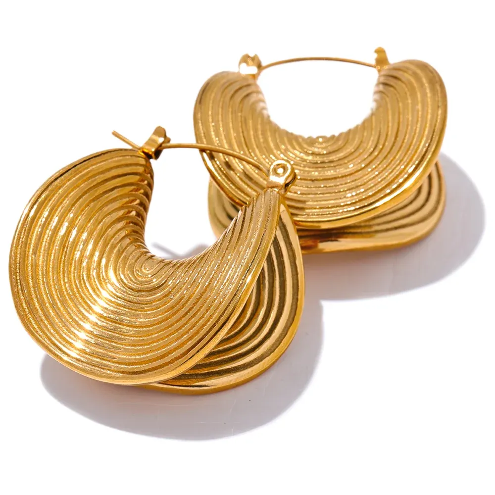 Gold Statement Earrings