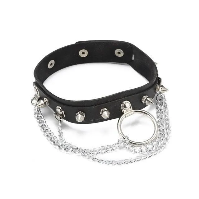 Gothic Necklaces<br> Studded