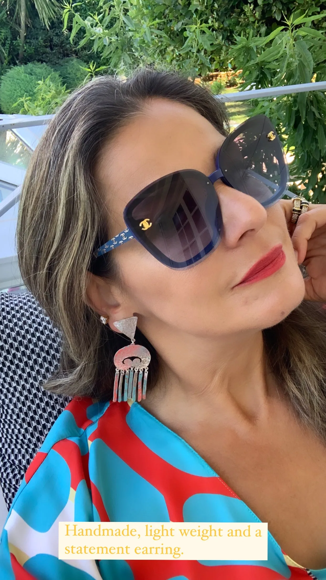 Greco Roman Handmade Silver Earrings