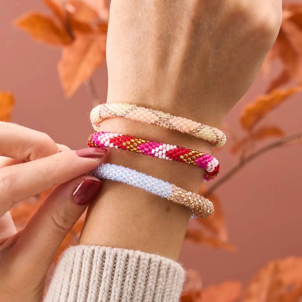 Helen Of Troy | Himalayan Glass Bead Bracelet