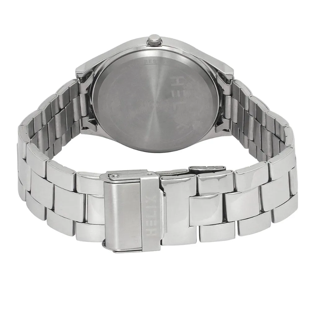 Helix By Timex Red Round Analog Stainless Steel Watch Men -TW060HG03T
