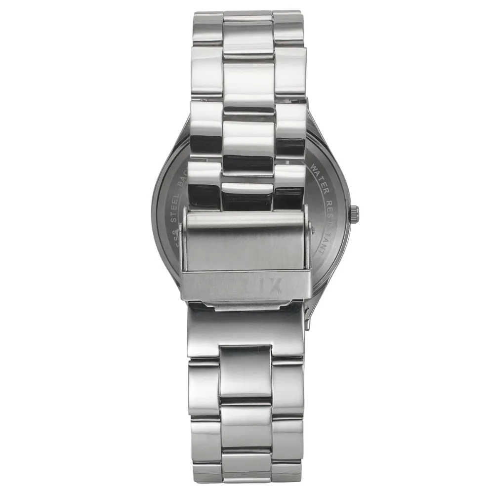 Helix By Timex Red Round Analog Stainless Steel Watch Men -TW060HG03T