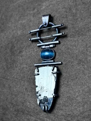 Hinged Pyrite Pendant