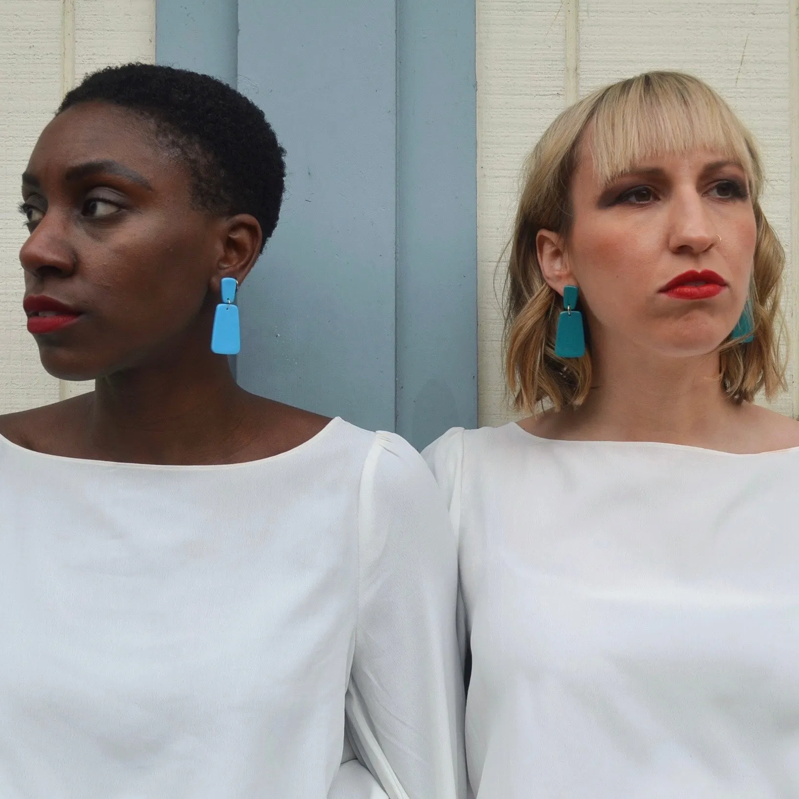 Hit Me Like A Snare Statement Earrings