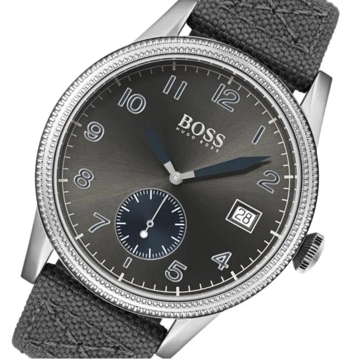 Hugo Boss Legacy Fabric Strap Men's Watch - 1513683