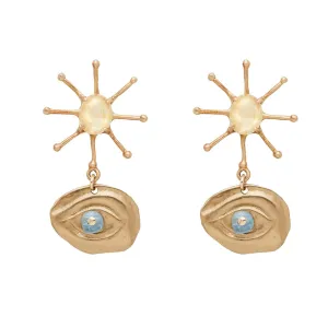 ILLUMINATION BRONZE EARRING
