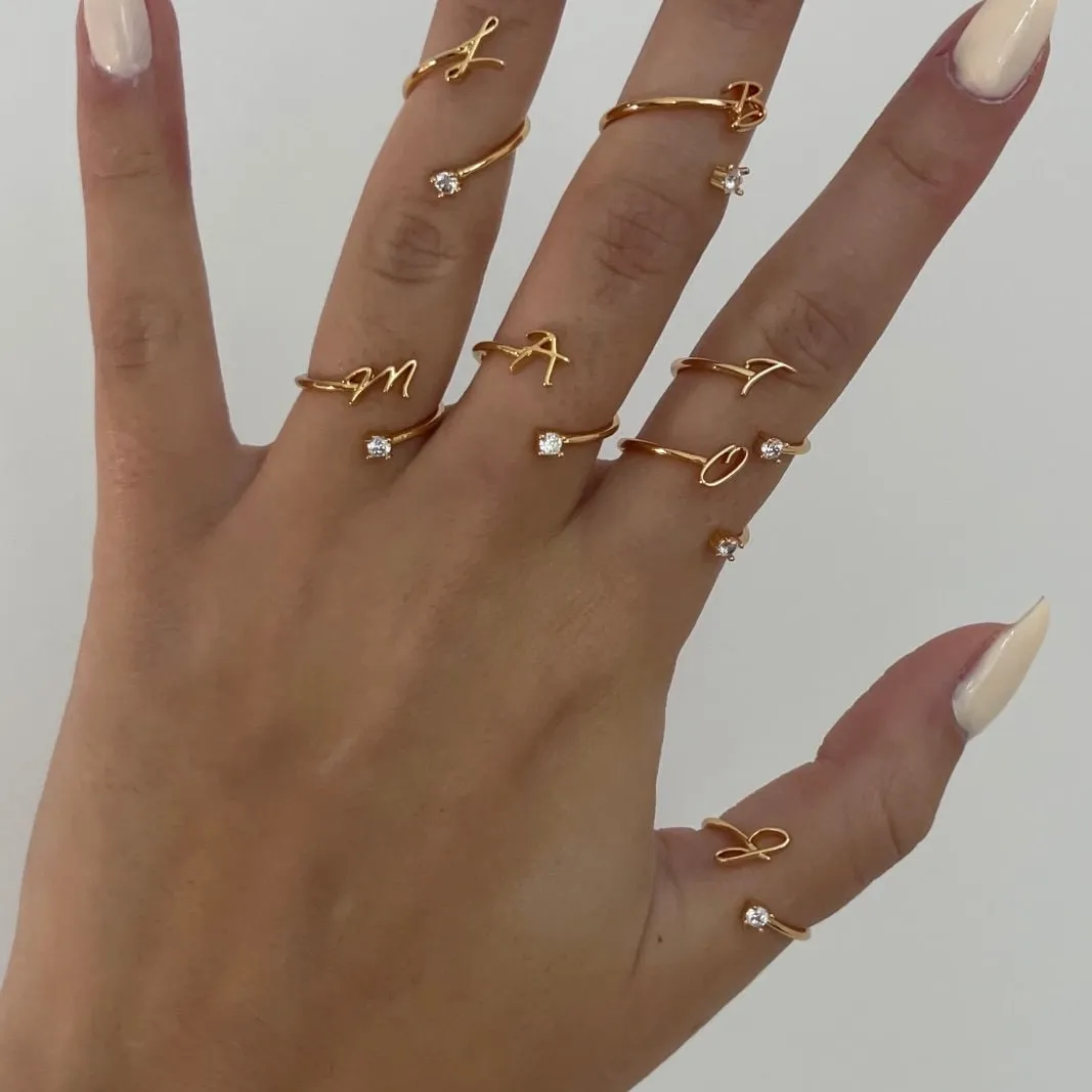 Initial Letter Rings