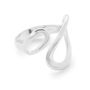 Ippolita Sterling Silver Cherish Small Bypass Ring